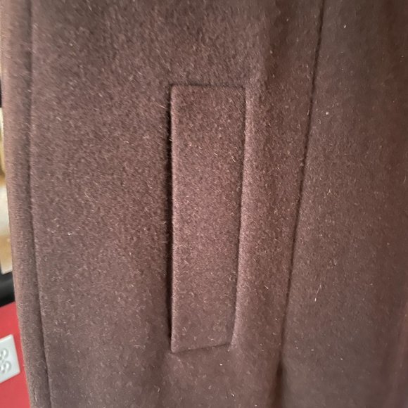 Kristen Blake Brown Wool Coat - Picture 7 of 16